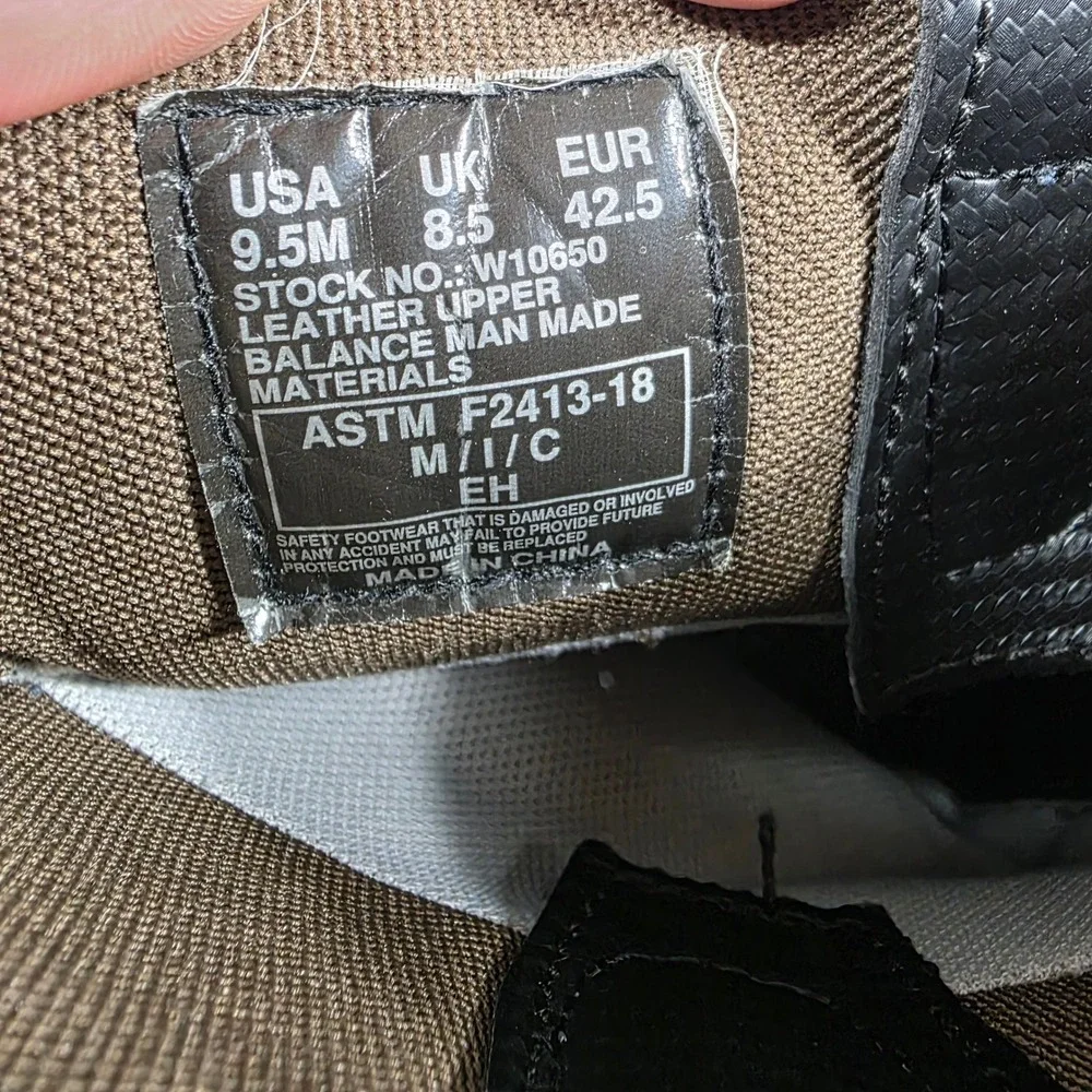Wolverine Mens I-90 EPX Carbon Fiber Toe Waterproof Work Boots Brown W10650 9.5M
